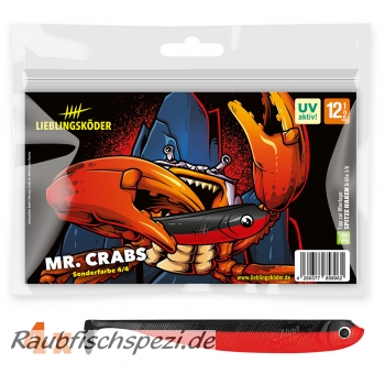 Lieblingsköder "Mr. Crabs"  12,5 cm  -4 Stück-