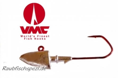 Fischkopf Jig  35 g mit VMC Barbarian Haken 2/0
