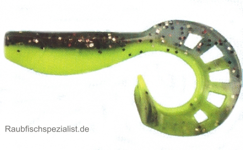 Zandertail 12,5 cm (Gr.E) -Feuergelb- 4 Stück