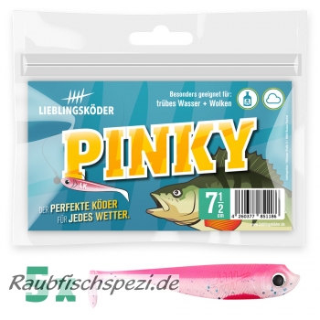 Lieblingsköder "Pinky"  7,5cm  -5 Stück-