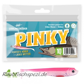 Lieblingsköder "Pinky"  10 cm  -4 Stück-