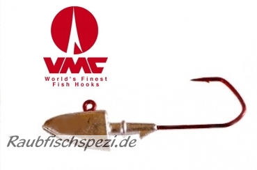Fischkopf Jig  18 g mit VMC Barbarian Haken 4/0
