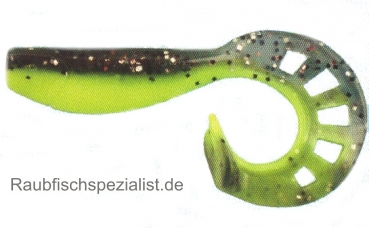 Zandertail 12,5 cm (Gr.E) -Feuergelb- 4 Stück