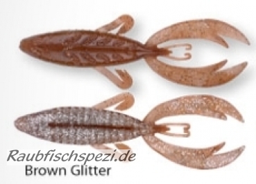 Spro Komodo Claw 9 cm "Brown Glitter"