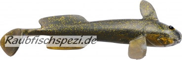 Quantum Goby Shad 10 cm "Puddle of Mud"   -3 Stück-