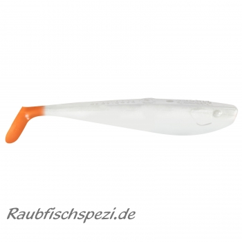 Manns Q-Paddler 15 cm Solid White UV Tail