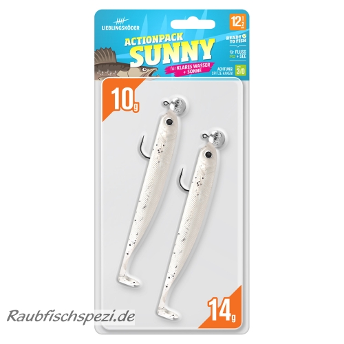 Lieblingsköder "Sunny"  12,5 cm  Action Pack