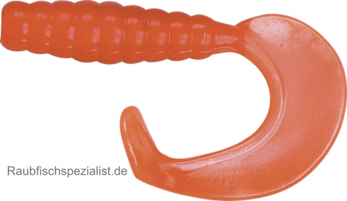 Spiratail Twister 3,5 cm  rot / orange     10 Stück