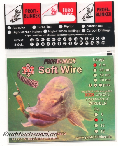 Profi Blinker Soft Wire 9kg      7x7      -5m-