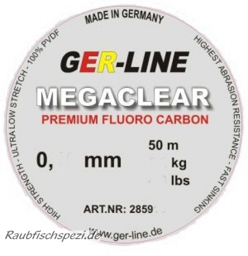 GER-Line Fluocarbon  0,18mm   -50m-