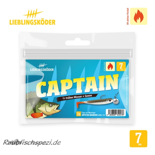 Lieblingsköder "Captain" 7cm   -5 Stück-