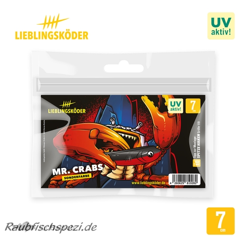 Lieblingsköder "Mr Crabs"  7 cm  -5 Stück-