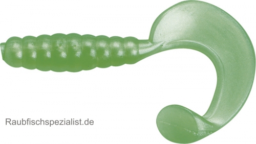 Spiratail Twister 5,5 cm  grün    10 Stück