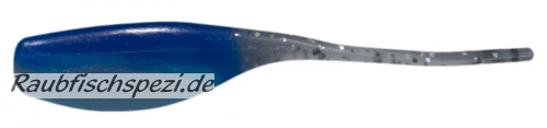 Relax Stinger Shad 5 cm (2") Blue- Glitter Tail