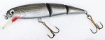 Fladen Double Jointed 10,5 cm "Silver- Black"